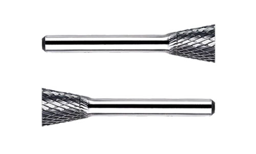 Inverted Cone Shape Rotary Burrs